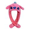 Neuer Stil Niedliche Stitch Ohren-Bewegungs-Plüschhut Damen Mädchen Lustige Kappe Kaninchenohren Winter Süßer Plüschhut Geschenke