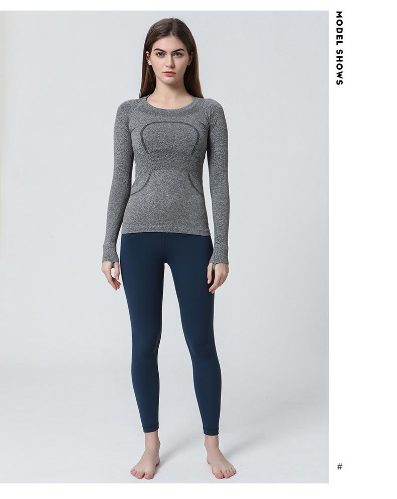 Yoga Long-Sleeve Swiftly Tech T-Shirt: Breathable, Quick-Dry Fitness Top for Running and Outdoor Activities