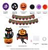 Halloween Geisterballon-Set mit Buchstabenbanner-Dekoration