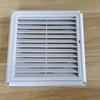 Upgrades Square Slanted ABS Louvered Vents Cover Outdoor Wall Weatherproof Guards Simple Installation for Dryer Bathroom