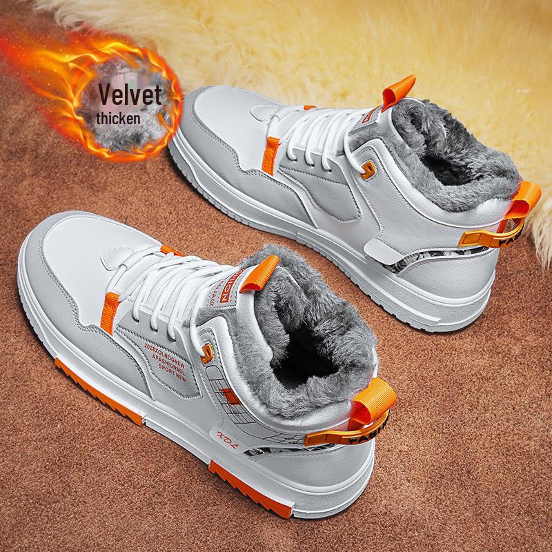 

Мужские зимние высокие ботинки для снегоступов, толстый теплый хлопок, антифриз, с бархатной подкладкой, для экстремальных холодов -40 °C. 41