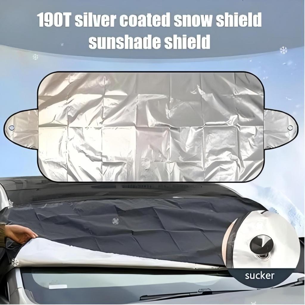 Car Windshield Cover – Windproof All-Weather Protector Against Frost, Rain & UV, Fits Most Cars & SUVs