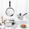 DeBo Bologna DEP-516 Stainless Steel 3-Piece Cookware Set