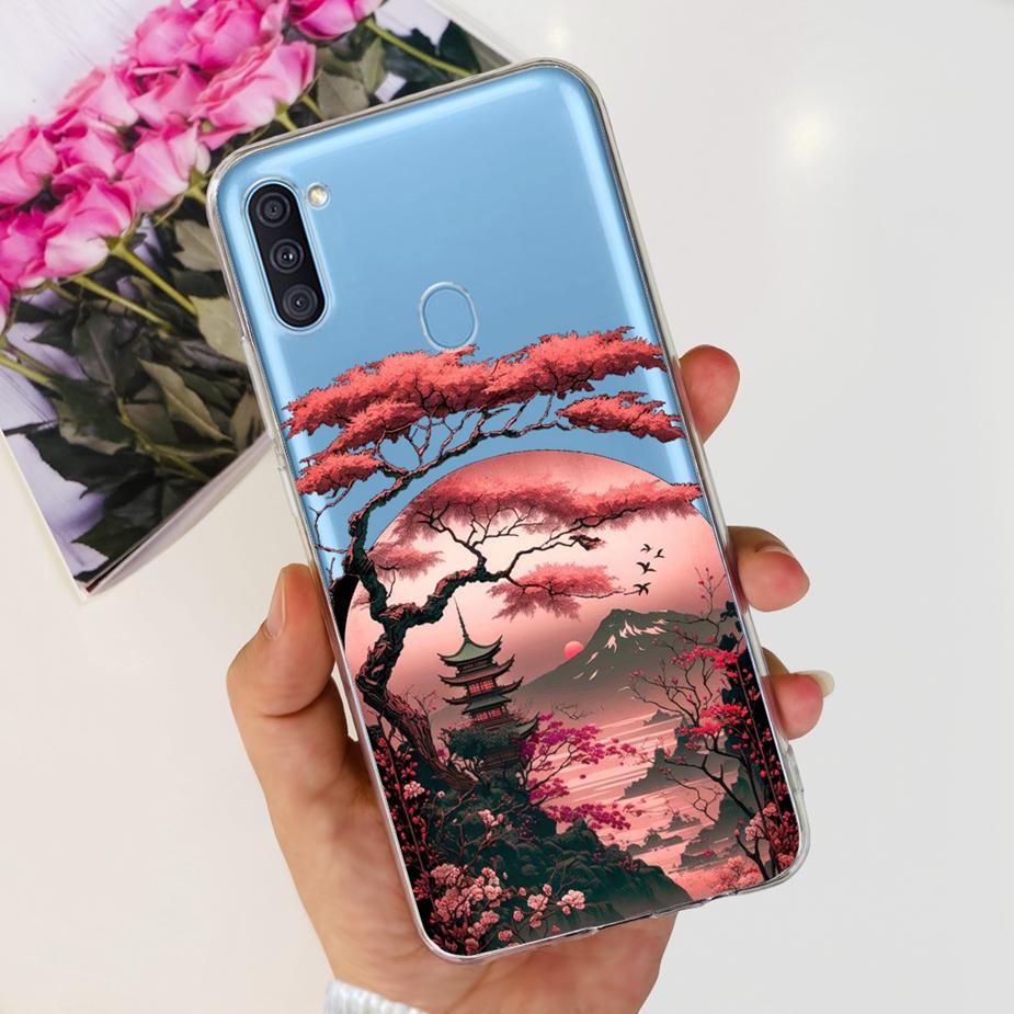 For Samsung Galaxy A11 Case SM-A115F Popular Painted Cover Soft Silicone Phone Case For Samsung A11 M 11 Galaxy M11 M115F Fundas