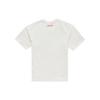 Li Ning Seria Lifestyle Sportowy Wzór Klasyczny Litery Załoga Szyja Raglan Krótki Rękaw T-Shirt Unisex T-Shirt Off-White ATSU663-1