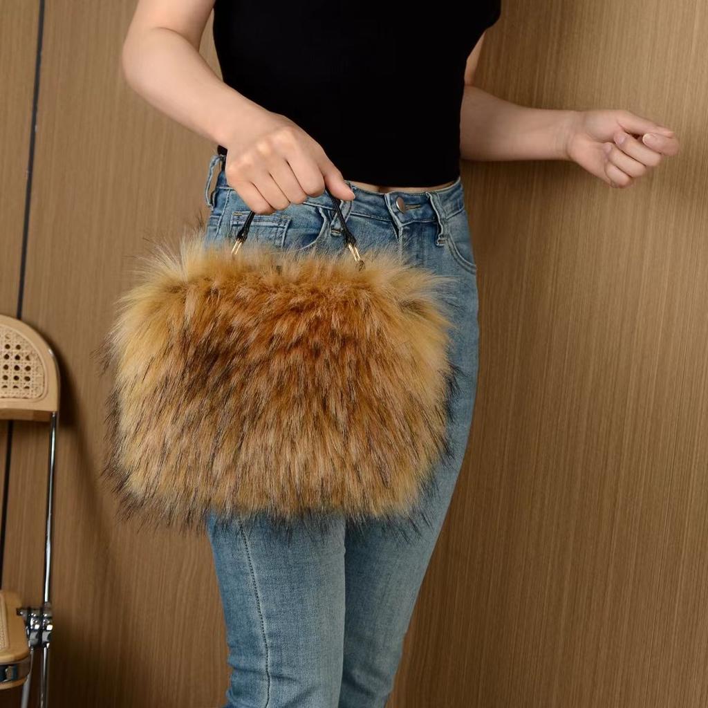 Fall and Winterfashioneasiest for Matchcosmetic Bag Portable Stuffed Bag Satchel Shoulder Crossbody Bag