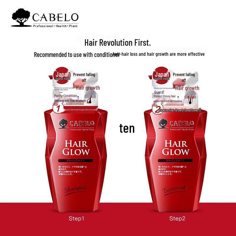 CABELO Anti-Hair Loss & Hair Growth Strengthening Shampoo