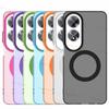 For OPPO A60 4G Case Magsafe Wireless Charging Cover OPPO A60 4G Case Funda Shockproof Matte TPU Phone Bumper For OPPO A60 4G