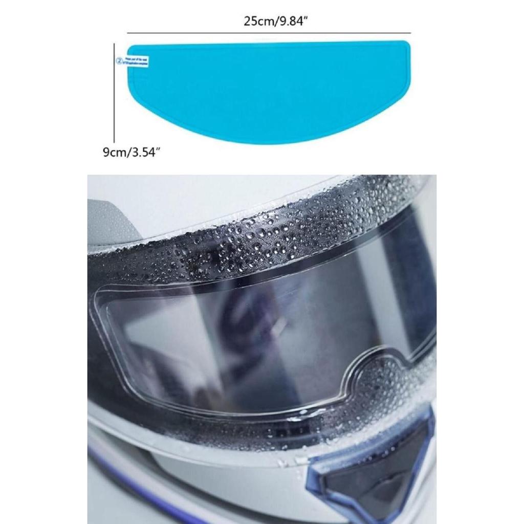 Motorcycle Helmet Visor Waterproof Durable Scratch Protection Lens Film Anti-fog