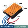 MPPT Wind Turbine Charge Controller 12V 24V AUTO 48V Water Proof Regulator For 100W-3000W Small Windmill Generator