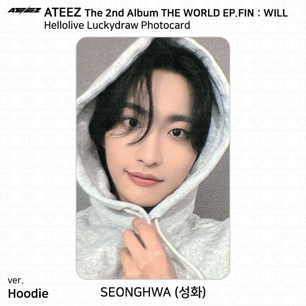 Comprar ATEEZ 2º Álbum THE WORLD EP.FIN WILL Hellolive Lucky Draw