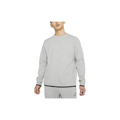 Men's Sportswear Tech Fleece Sports Loose Edging Round Neck Long Sleeves Gray DA0399-010