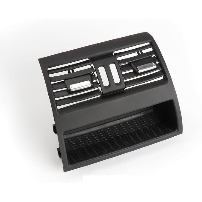 Right Hand Driver Center Console Fresh Air Conditioning AC Vent Grille Outlet With Chrome/Fit For BMW F10 F11 5 Series 64229166888(Right With Chrome)