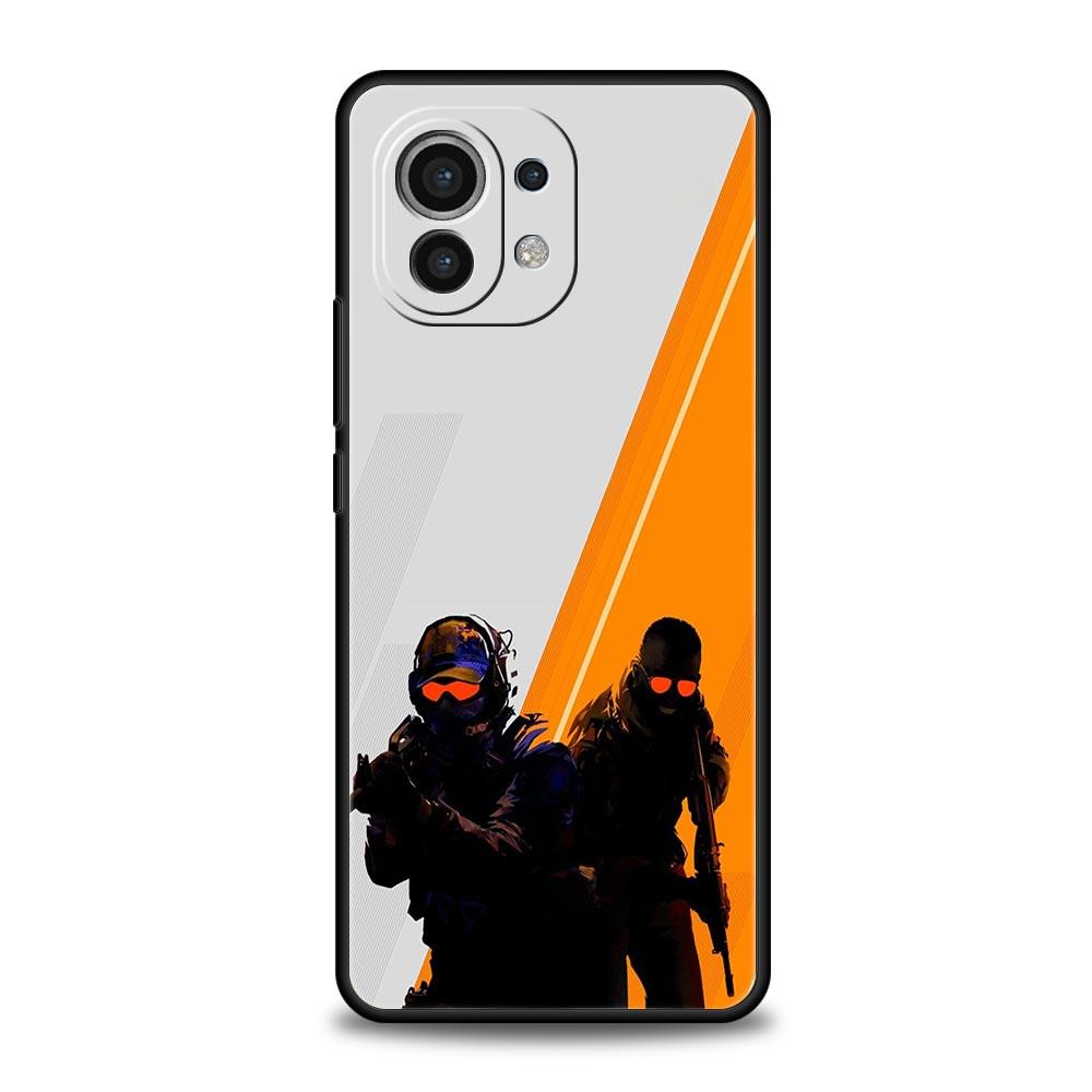 Phone Case For Xiaomi Mi 15 14 13 12 11 Lite 14T 13T 12T 11T Pro Poco X7 X6 X5 X3 Pro F6 F5 F4 Cover Counter Strike CS GO