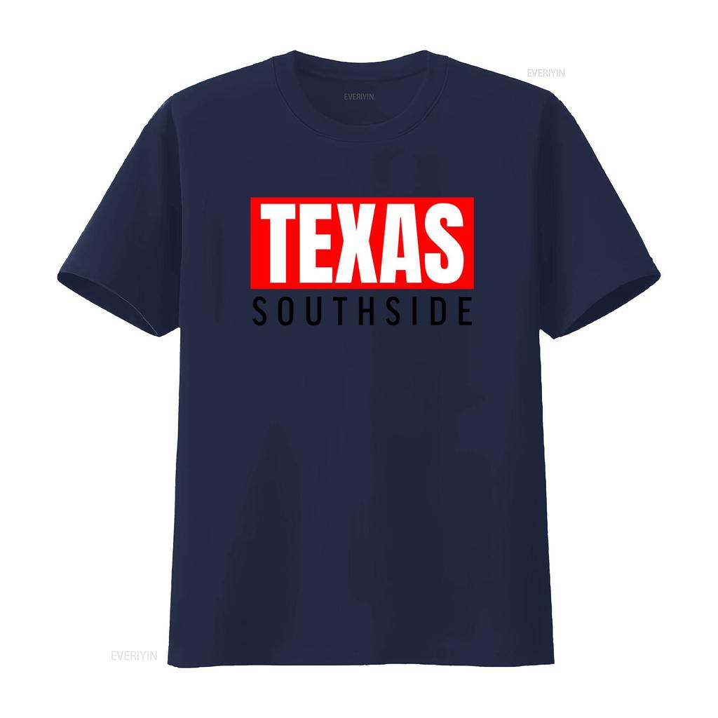 Texas Southside T Shirt Stylish and Comfortable for All Vintage Washed Homme Streetwear Slightly Soft Stretched Breathable