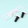 Toilet Seat Lid Fixing Plate Buckle Fastener Expansion Screws For Lavatory Lid Closestool Cover Fixed Parts