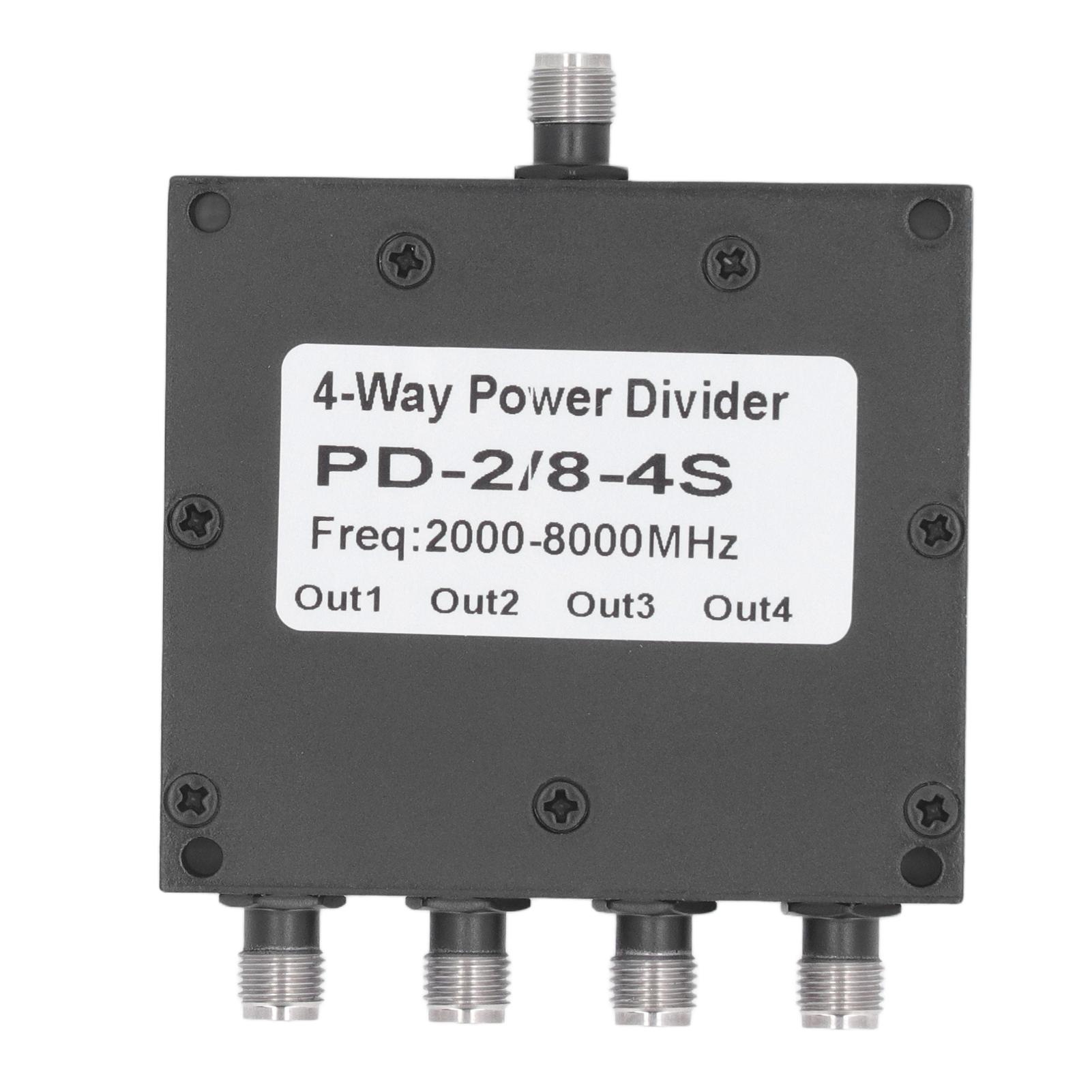 

SMA Microstrip Power Splitter Combiner 28GHz Stainless Steel 4 Way SMA Power Divider