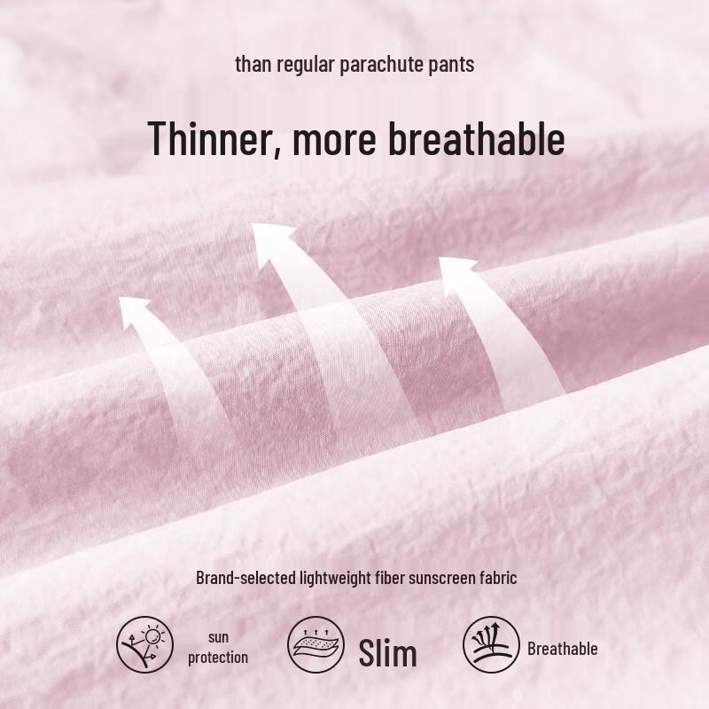 Spodnie Zauo Classic Parachute z ochroną przeciwsłoneczną