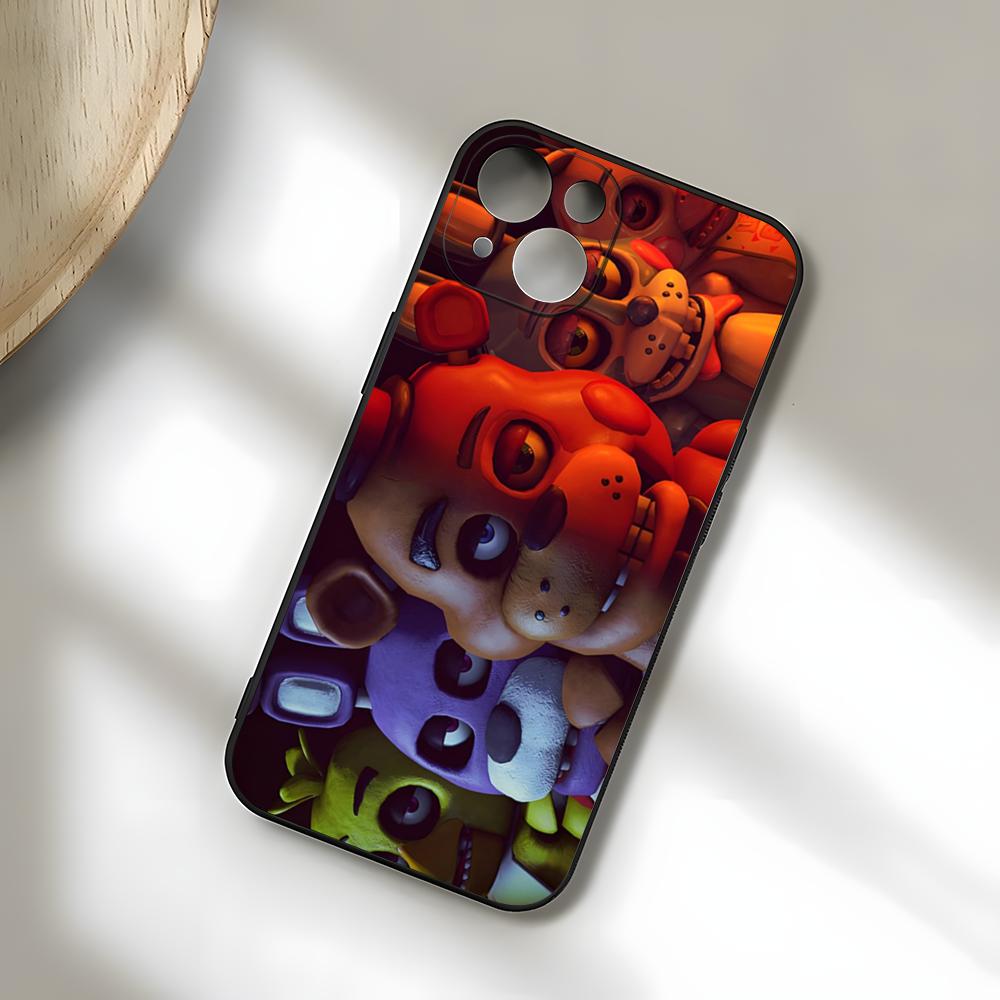 Five Nights At Freddys Game Phone Case For IPhone 17 Pro Max 15 Pro 16 14 Plus 12 13 Mini 11 Pro Shockproof Soft Cover