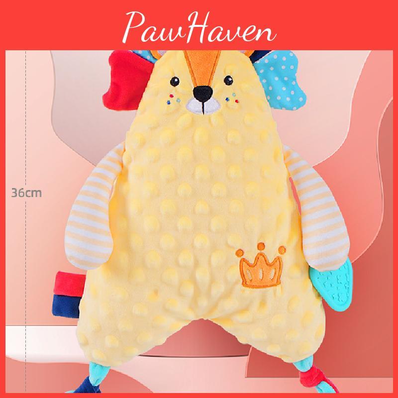 Lion Yellow Animal Plush Toy Doll With Safe Material For Kids Decoration