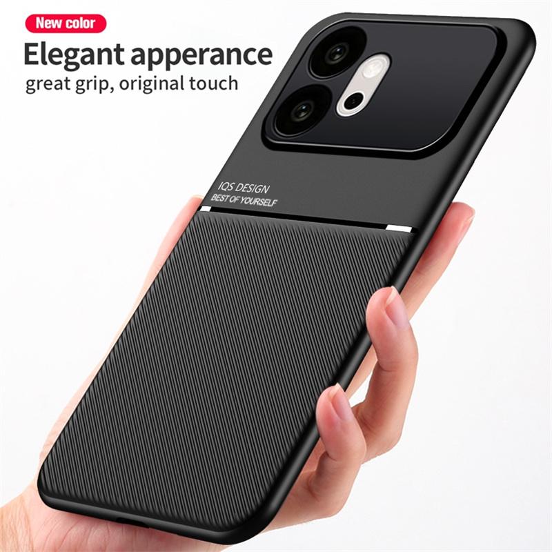 Rugged Non-Slip Case for Honor 600 Pro 600 Lite Protective Cover Magnetic Suction Holder Coque Fundas Capa