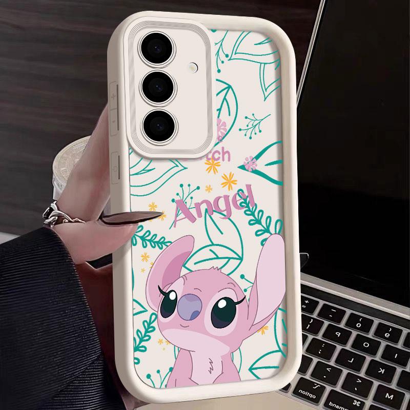 Stitch Anime S26 Ultra Case For Samsung Galaxy S26 S25 S24 S22 S23 Ultra S21 Plus S20 S25 FE Camera Protection Soft Cover