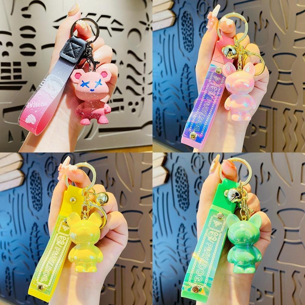 Resin Artistic Chameleon Bear Keychain Colorchanging Fun For Kids And Adults Alike
