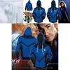 Zip Fantastic Four Hoodie Sweatshirt Sweater Unisex Cosplay Costume Coat Tops