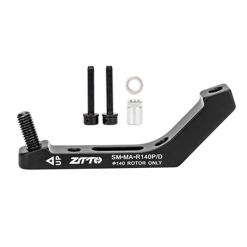 Road Bike Brake Adapter Flat Mount To Post Mount Brake Caliper Adapter for 140/160mm Rotors Road Disc Brake