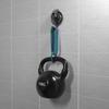 Suction Cup Hooks for Shower, Heavy Duty Vacuum Shower Hooks for Inside Shower, Gun Silver-Plated Plished Super Suction for Kitchen Bathroom