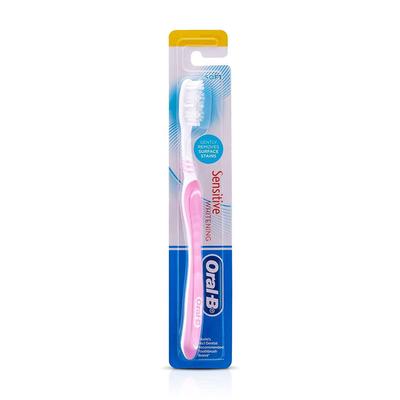 Brosse à dents souple blanchissante pour gencives sensibles, Brosse à dents blanchissante sensible douce,
