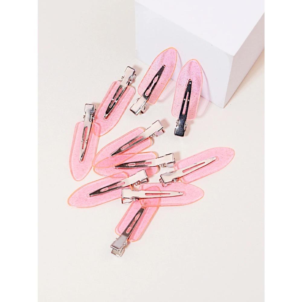 

seamless fashion girl transparent hair clips, makeup and facial accessory clips, fashion girl styling hair clips