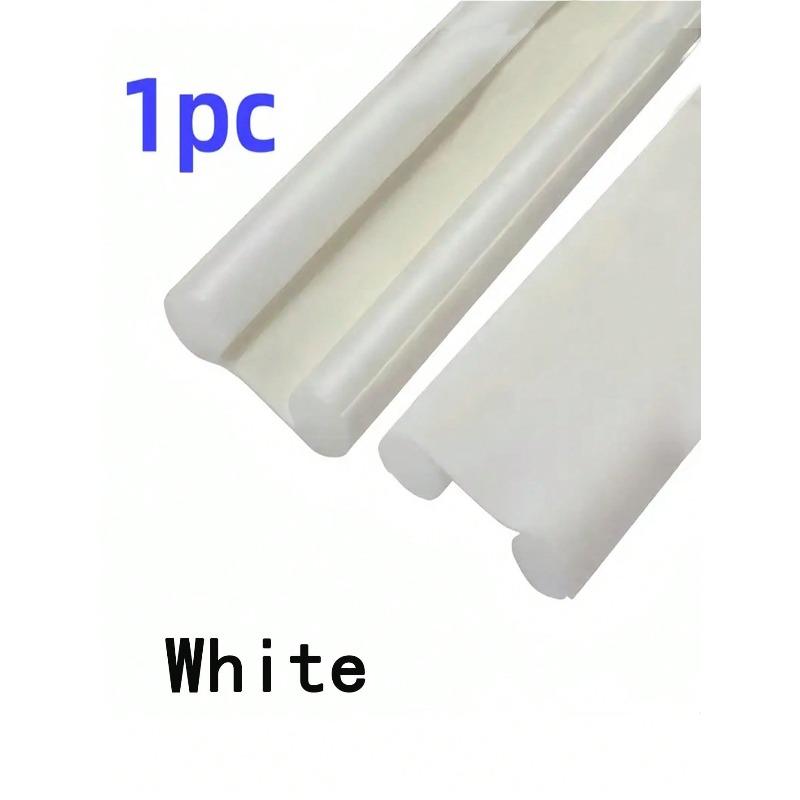 Door Bottom Seal Strip, Door Draft Stopper, Keeps House Warm, Ventilated, Soundproof, Anti-Theft, Windproof White