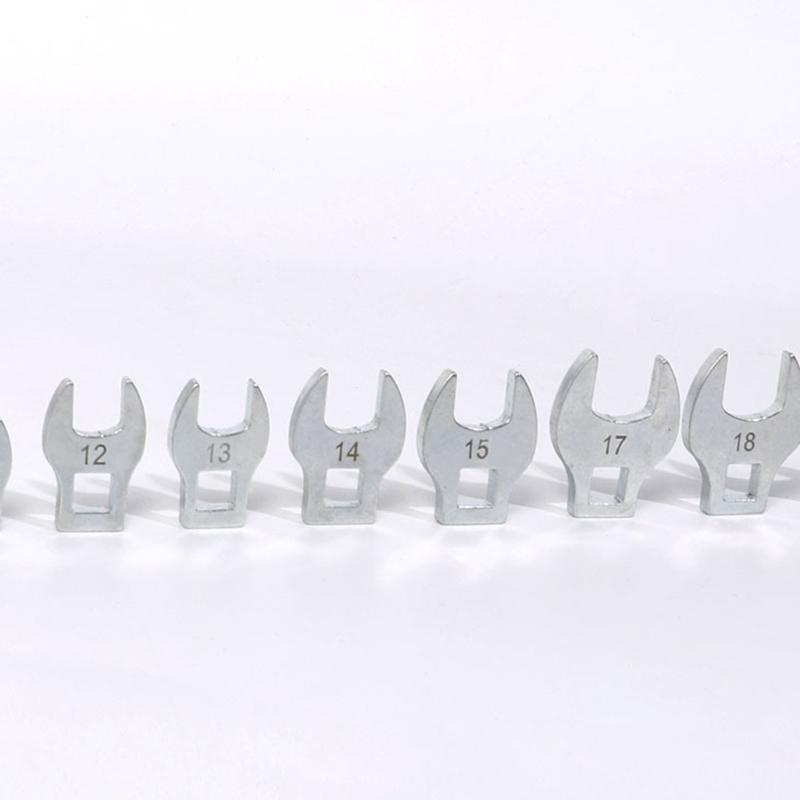 Practical Fuels Hose Spanner Set 9pc Nonslip Grip Design Tube Wrench Tool For Garage Workshop Applications