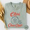 Chai and Chow Chows Tshirt, Retro Chow Chow Lover Tee, Chow Chow Mom Gift, Chai Latte Dog Shirt, Cute Fluffy Dog Tshirt, Dog Lover Gift