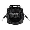 6435 Shield Cable 20 Foot S-S Straight Black