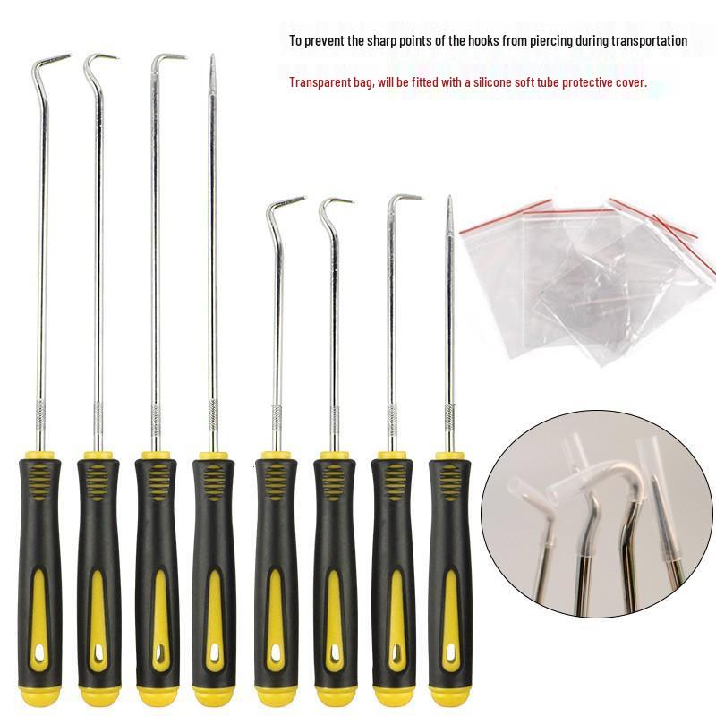 10-Piece Mini Oil Seal Hook Set for Tire and Auto Repair