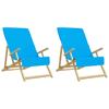 Serviettes de plage - VIDAXL - 2 pcs - Turquoise - 60x135 cm - 400 GSM