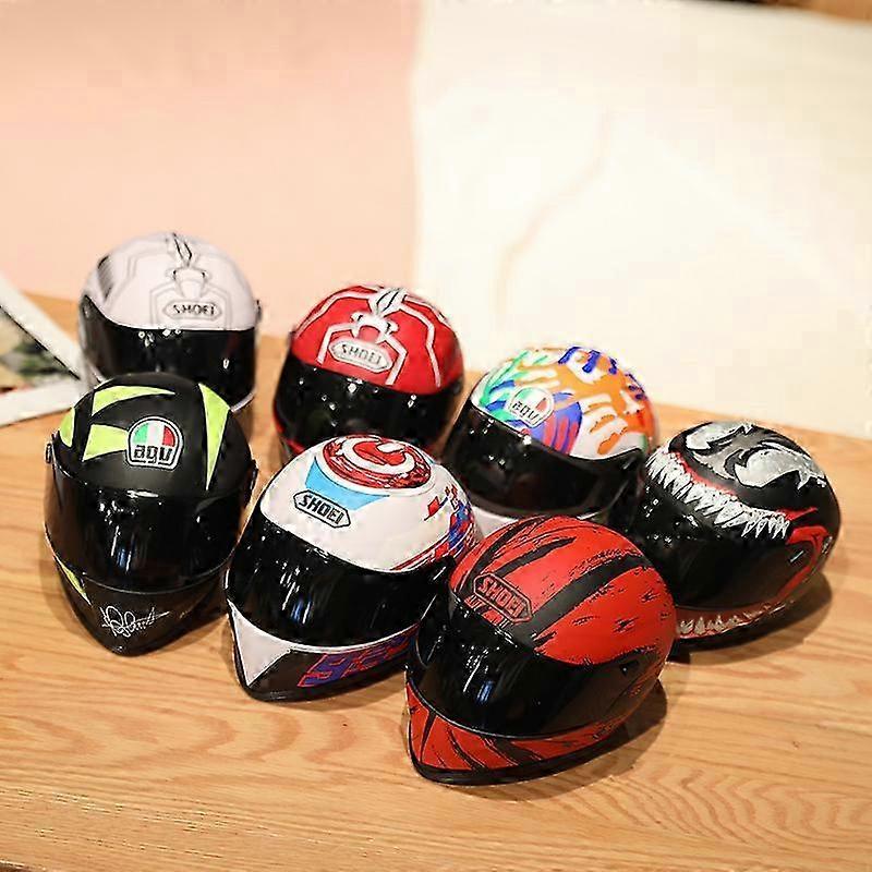 Lustiger Motorrad-Teddybär Plüschtiere Stoffbär Mit Helm Jacke Kleidung Plüschpuppen Weiches Kissen Kinder Jungen Geschenk Präsent 25-26