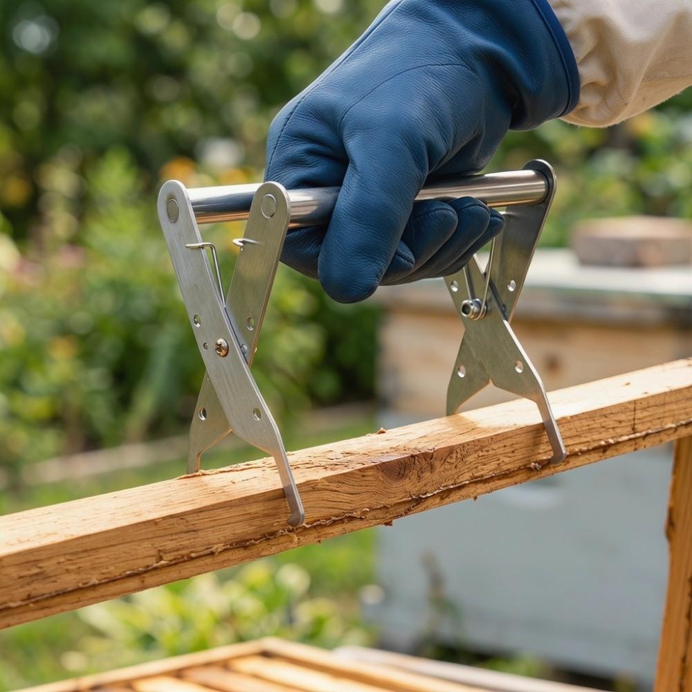 Silver Bee Frame Gripper Durable Beekeeping Frame Grip Easy to Use Bee Frame Puller  Beekeeping