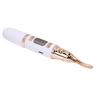 Heated Eyelash    and Eyebrow Nose Trimm  3 In 1 USB Rechargeable Lash    White