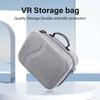 Hard Carrying Case Waterproof Gaming Headset Storage Bag with Shoulder Strap Travel Shoulder Bag for Meta Quest 3 VR Headset