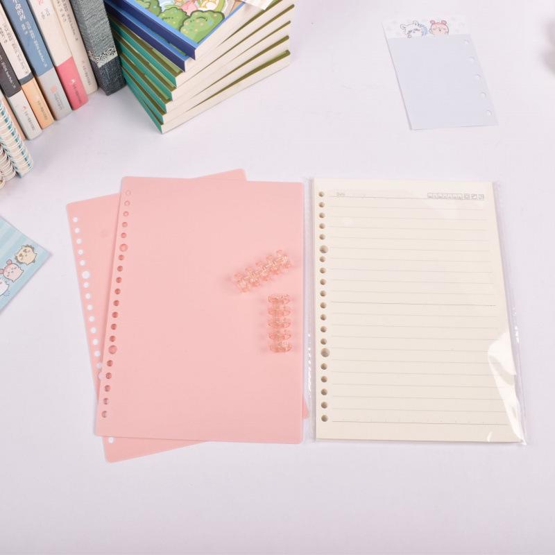 A5 Detachable Coil Thickened Loose-Leaf Notebook for Junior High Students