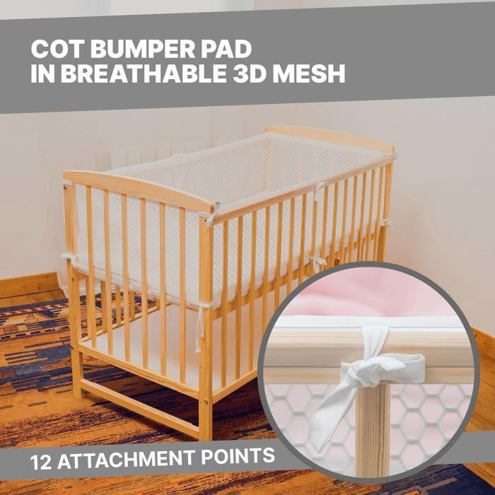 Tour De Lit Respirant Pour Lit Bébé 60x120 Cm - O-BouBou
