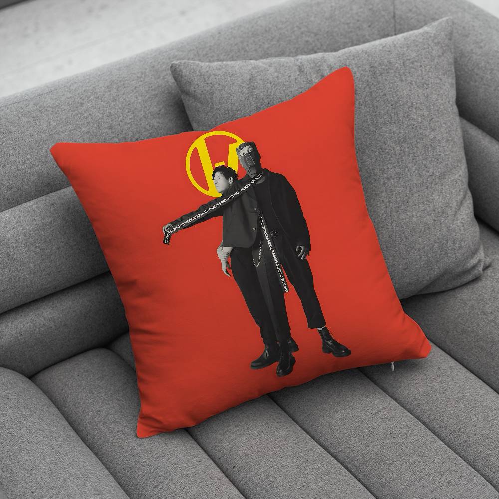 TTwenty One PPilots Clancy Blurryface Pillow Case Sofa Living Room Bedroom Headboard Backrest Cushion Square Cushion Nap Time