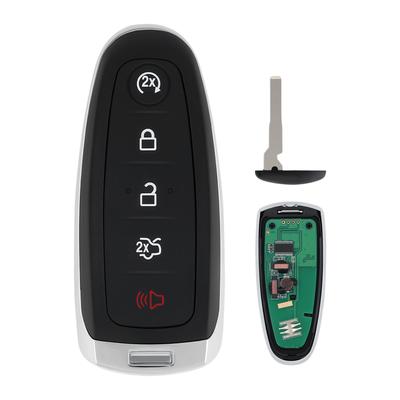 M3N5WY8609 315Mhz 5 Buttons Keyless Entry Remote Replacement for with ID46 Chip H75 Blade Wear-resistant