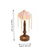 DIY Sea Urchin Shell Table Lamp Vintage European Atmosphere Lamp Ornament Desk Decor  Indoor Room