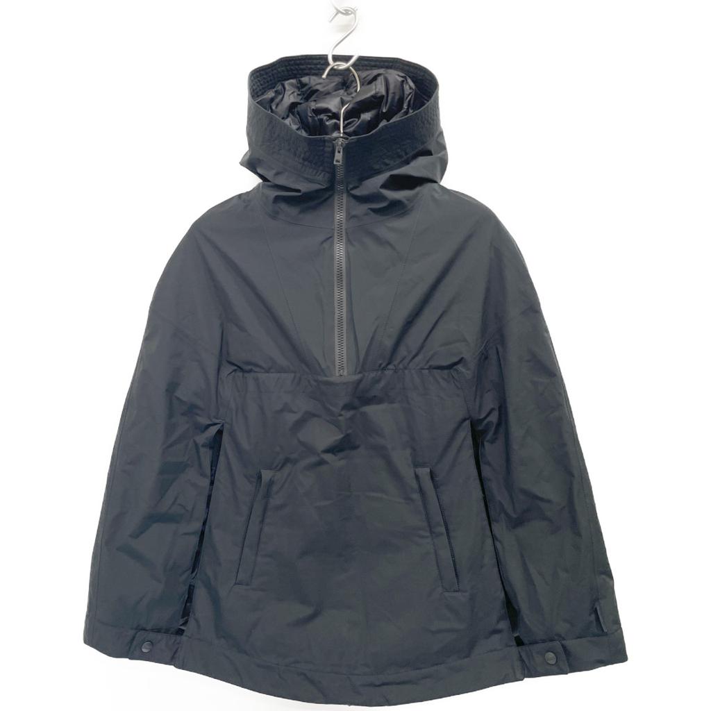 Herno PI047DL Black Gore-Tex Poncho Cape Jacket 38 blackUsed