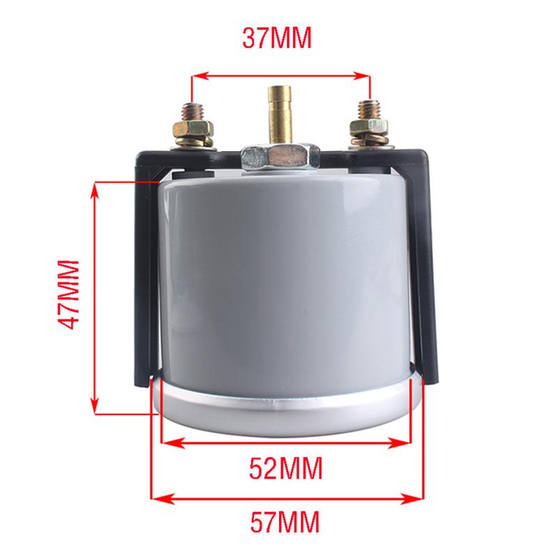 

Water Temperature Meter Car Auto Water Temp Gauge 40~120 Celsius 2 52mm Universal White LED Smoke Len Digital 12V with Sensor