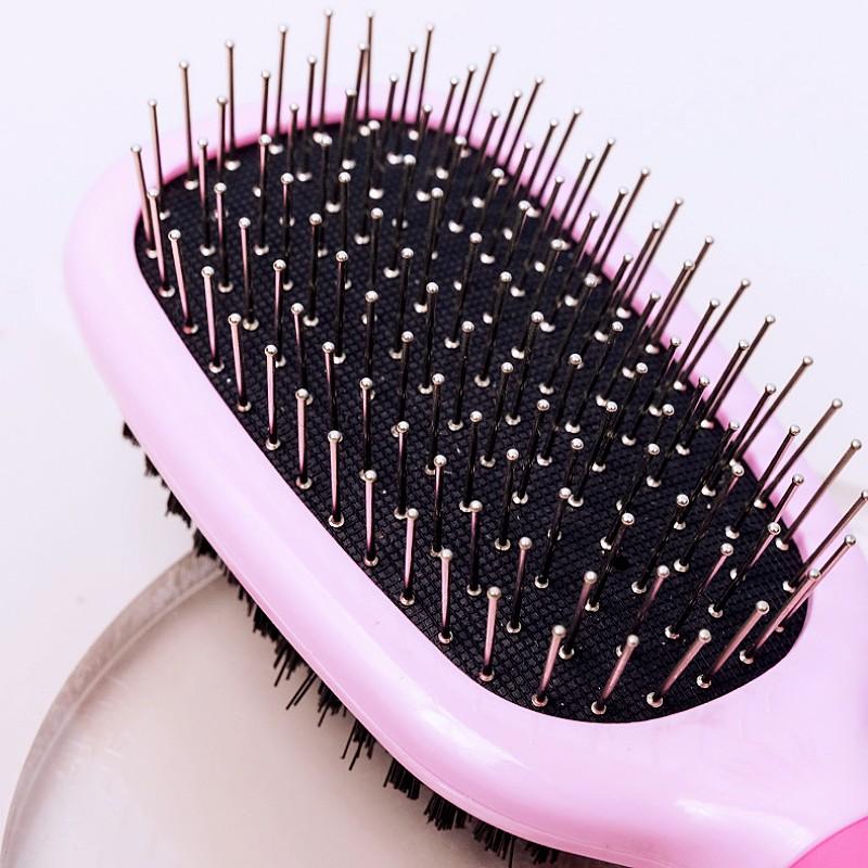 Dog Brush Double Sided Dogs Comb Massage Dog Brush Pet Hair Remover No Hurt Combs for Pet Grooming Comfortable Handle Dogs Comb